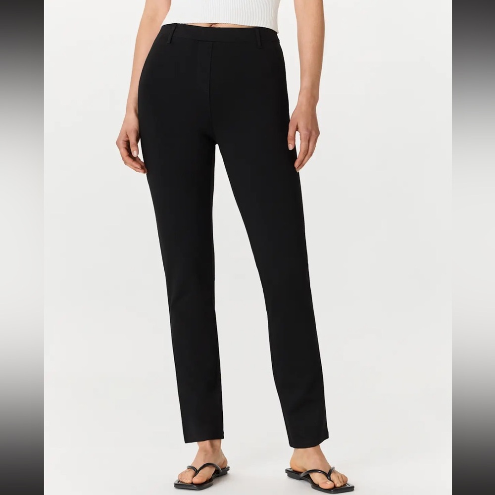 Quince Ultra-Stretch Ponte Straight Leg Pants